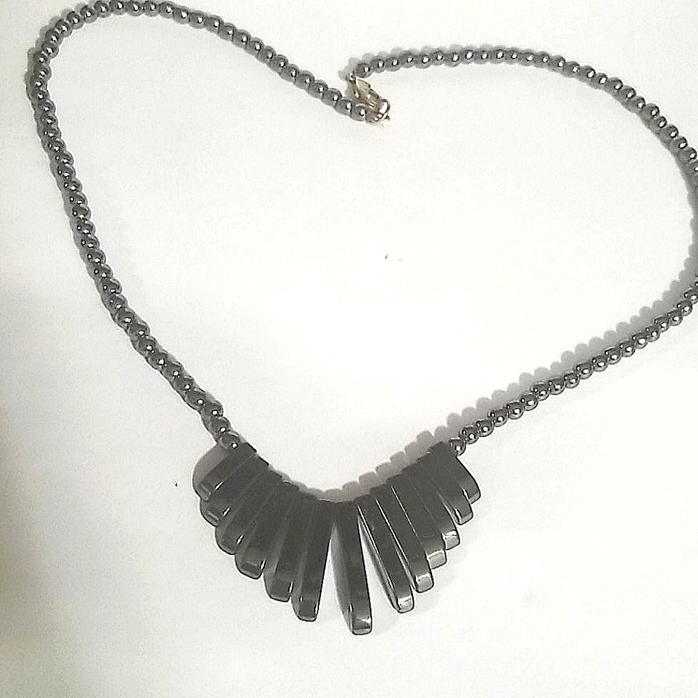 Hematite necklace